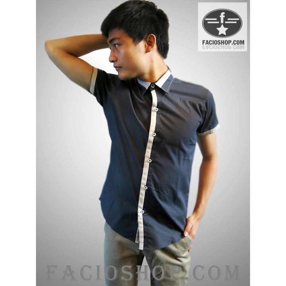 Áo sơ mi nam nữ Facioshop SY138