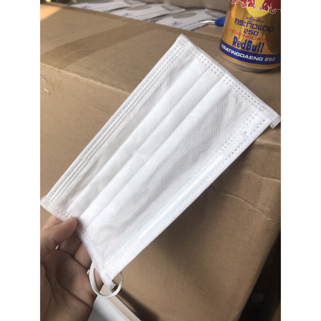 Hộp Khẩu trang y tế 4 lớp - 50 cái/ hộp chống bụi bẩn, chống nắng hàng dày dặn có giấy tờ l Khẩu trang y tế đa năng | BigBuy360 - bigbuy360.vn