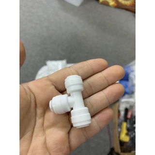 Cút TÊ ĐỀU 3 Đầu Phi 6/ Cút T Đều Nối Nhanh
