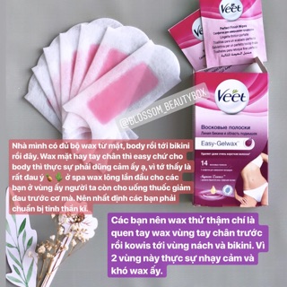 Triệt wax lông nách, bikini wax VEET