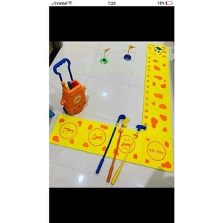 Bộ đồ đánh golf mini Cho bé ( BỘ 6 GẬY )
