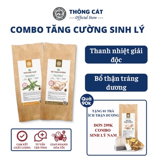 Combo tăng cường sinh lý nam giúp thanh nhiệt giải độc, bổ thận tráng dương, rối loạn cương dương Thông Cát HCM