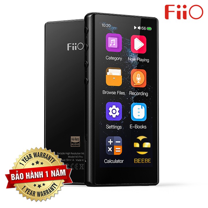 FiiO M3 Pro - Máy Nghe Nhạc Hi-res Full Cảm Ứng (Tặng kèm thẻ nhớ 16GB)