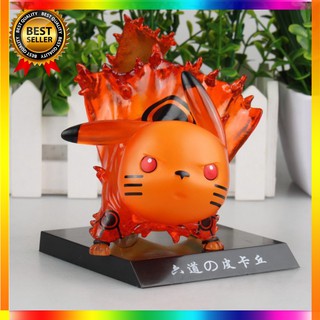 【In Stock】Pokémon Naruto Action Figure Pikachu Cosplay Anime Model Toy Collectibles Decoration Gift