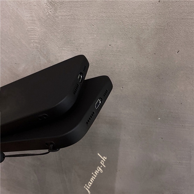 Ốp Điện Thoại Silicone Mềm Màu Đen Cho Realme C35 C31 C25S C25Y C25 C21Y C21 C20 C17 C15 C12 C11 9i 9 8 8i 6i 5i 5S 5 C3 Pro Plus