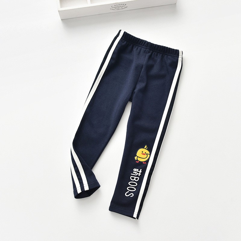 Quần legging co giãn in họa tiết dễ thương dành cho bé gái