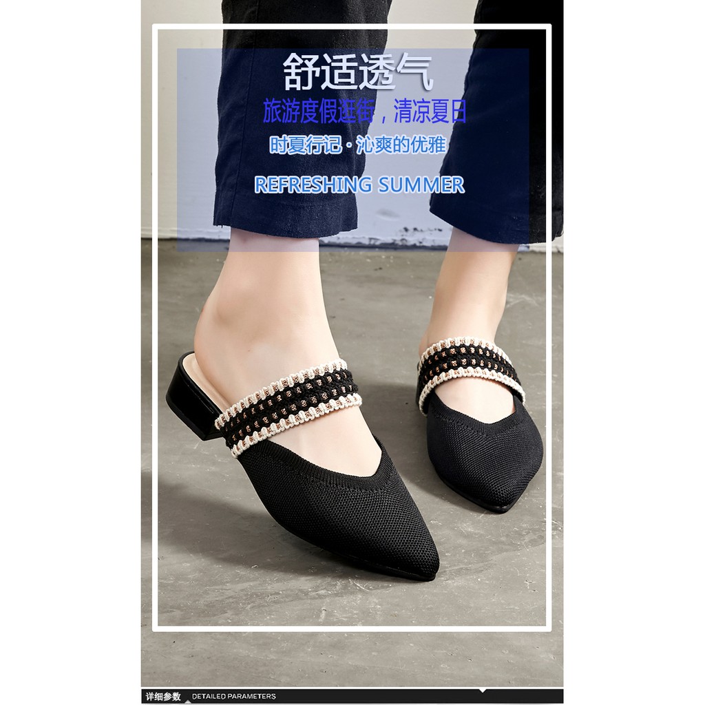 Dép Bít Mũi Phối Lông Xù Phong Cách Trẻ Trung Dành Cho Nữ | BigBuy360 - bigbuy360.vn