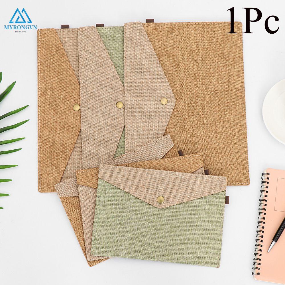 Túi đựng tài liệu bằng canvas kiểu dáng đơn giản