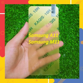 Cường Lực Dẻo Nano 10H Mặt Trước Cho Samsung A11 / M11 Full 99% Màn Hình trong suốt