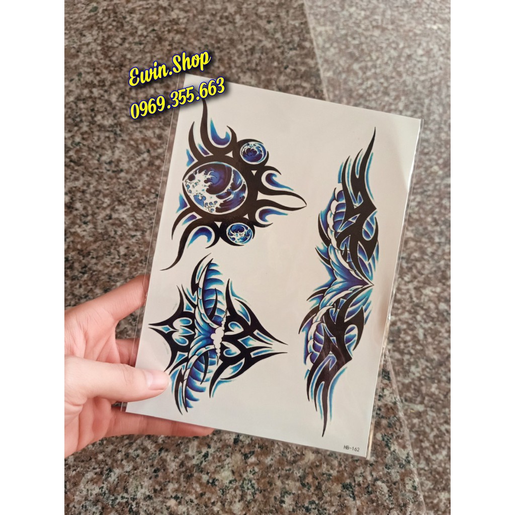 Hình xăm bắp 15x21cm