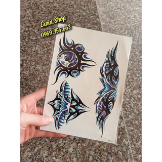Hình xăm bắp 15x21cm