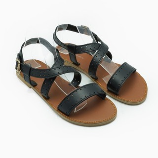 Giày sandal nữ đế bệt Cindydrella a12 nhiều màu