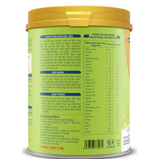 Sữa bột VPMilk IQLac Pro 900g