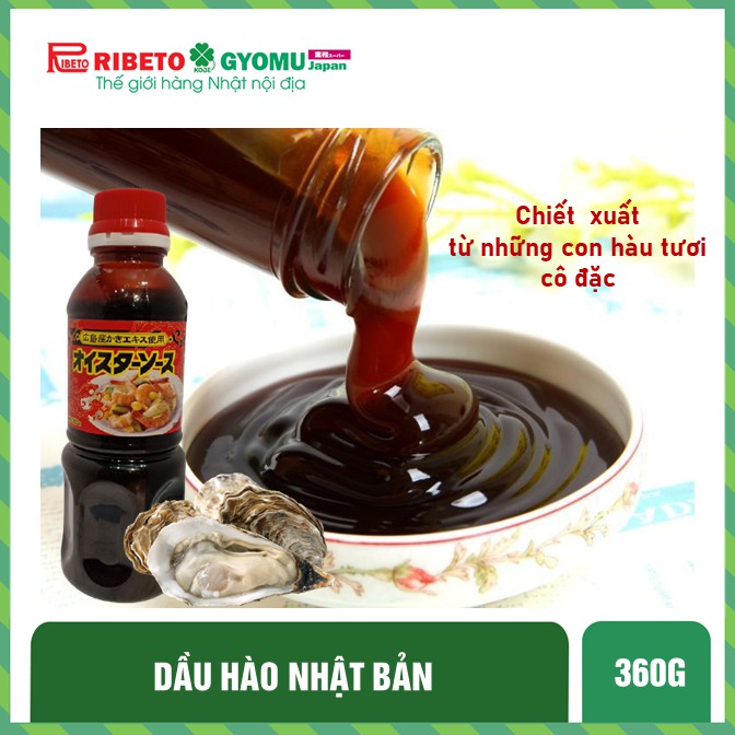 Dầu hào 360g - hàng nội địa Nhật Bản