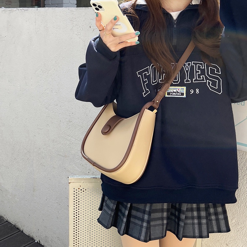 Túi Đeo Chéo Vai Thời Trang Phong Cách Pháp Cho Nữ