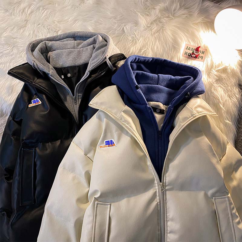 Áo phao nam hàn quốc có mũ form rộng thời trang mùa đông