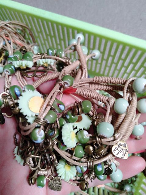 VÒNG TAY CÓI _ BÔNG CÚC NHIỀU MÀU