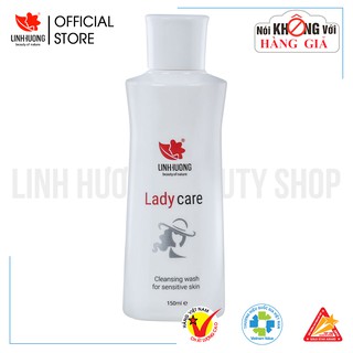 Dung dịch vệ sinh phụ nữ Lady Care Linh Hương ngừa viêm nhiễm phụ khoa, tái tạo làm hồng và se khít cô bé
