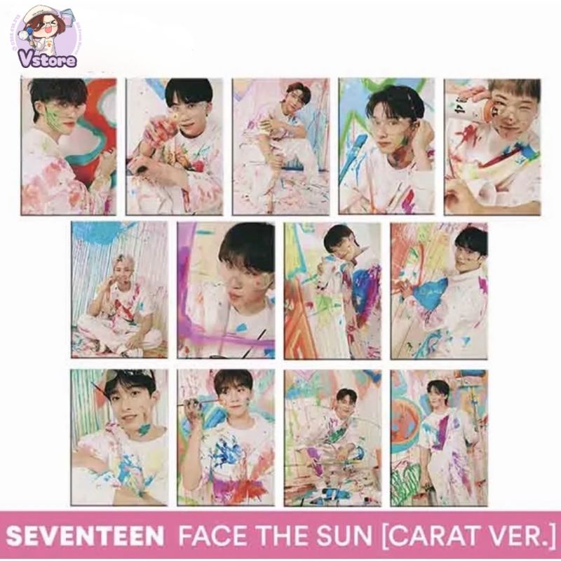 VStore - duyendo97  BINDER ĐỰNG CARD FACE THE SUN - CARAT VER