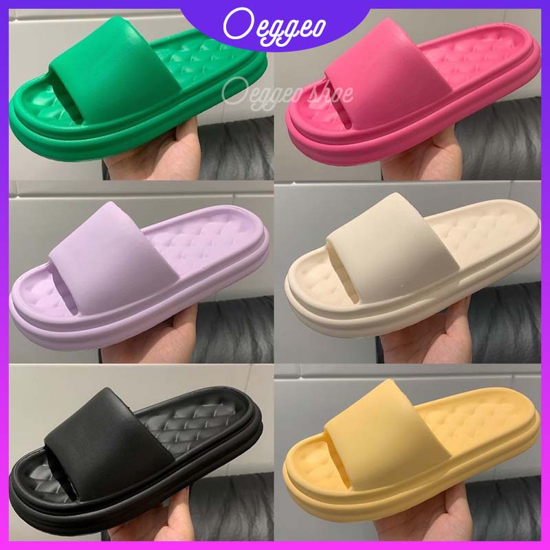 Oeteo Dép Xỏ Ngón Đi Trong Nhà Đế Dày Mềm Mại Thời Trang Cho Nam Nữ