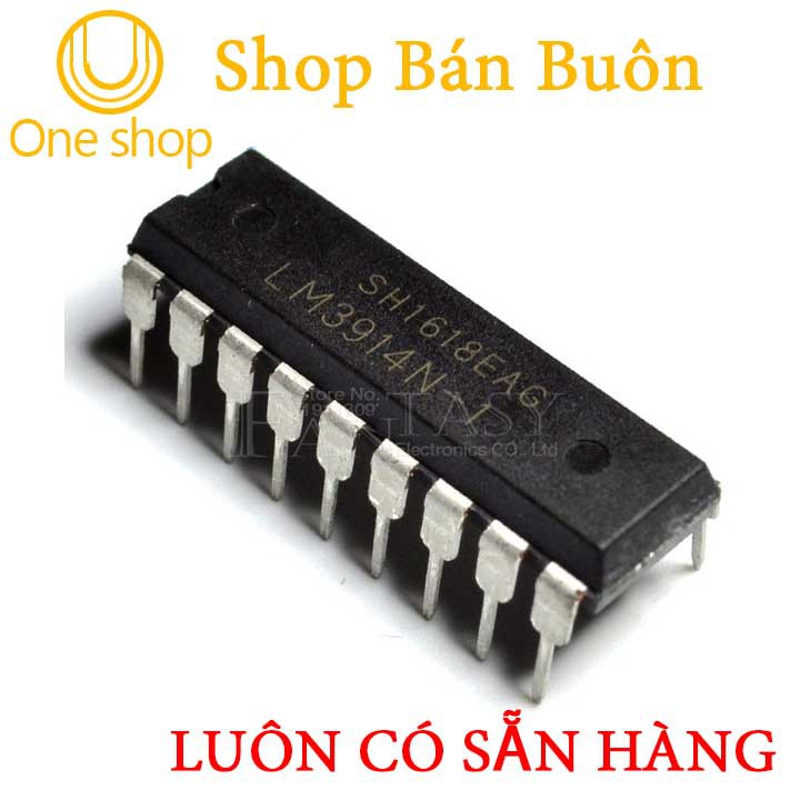 Linh Kiện LM3914N - DIP18