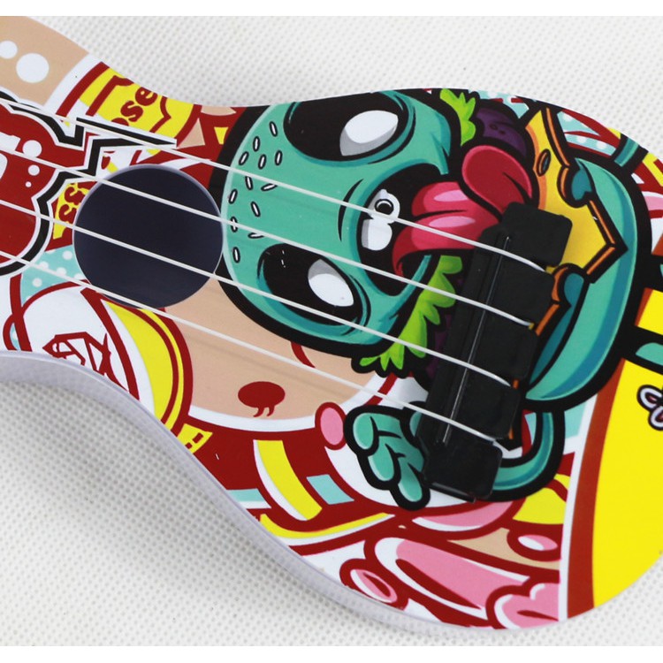 Đàn ukulele mini, đàn guitar mini cho bé tặng kèm vỏ đựng