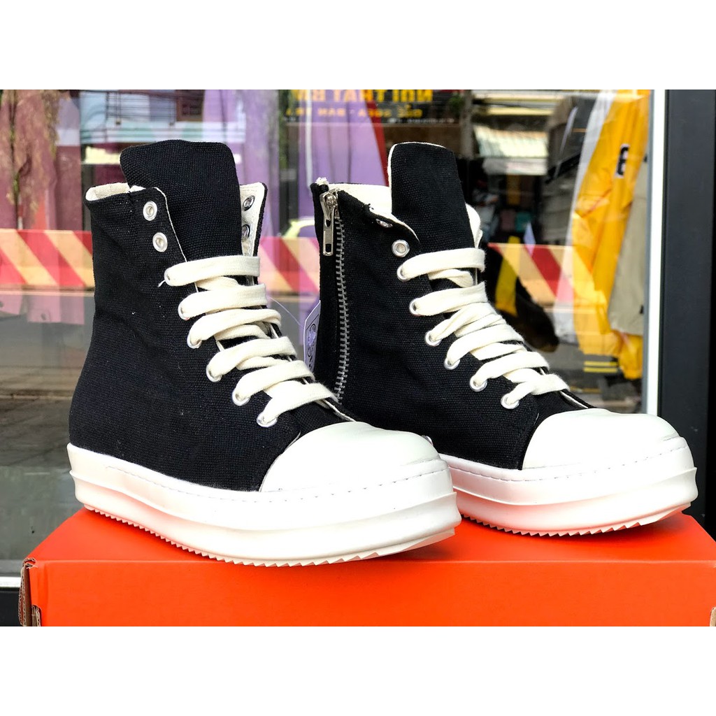 [Mã MASK2630K giảm 15% tối đa 30K đơn từ 99K] GIÀY SNEAKER RICK OWEN CỔ THẤP RO CỔ THẤP - GIN STORE