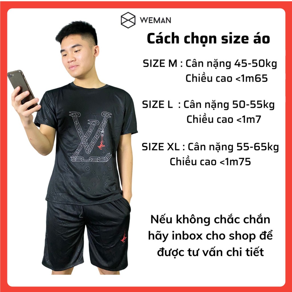 [Quà Tặng Nước Xả Vải] Bộ Quần Áo Thể Thao Nam, Bộ Mặc Nhà Nam, Bộ Thể Thao Nam Cao Cấp Thun Lạnh Co Dãn