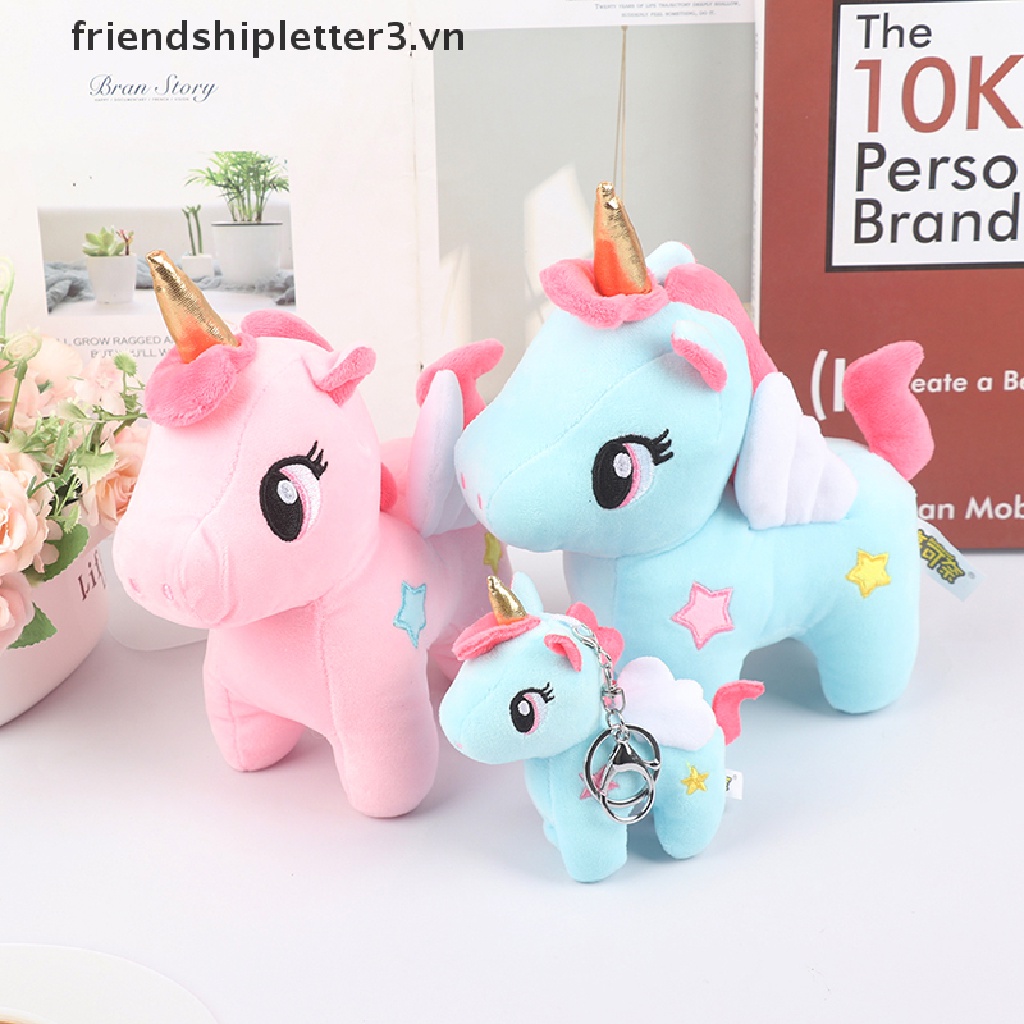 Thú nhồi bông hình kỳ lân 10cm/ 20cm xinh xắn
