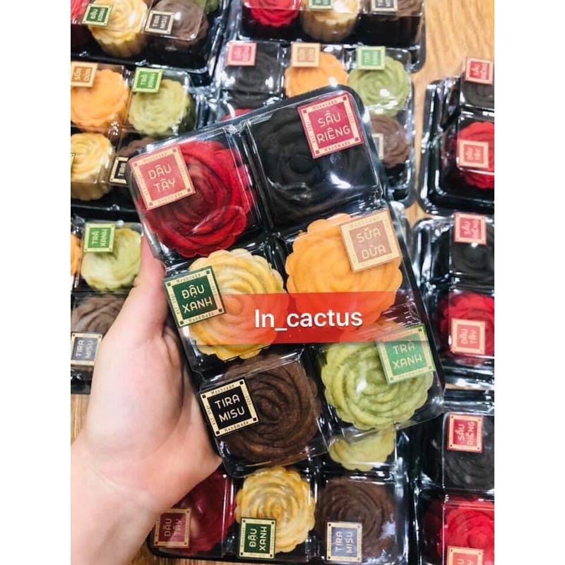 100 tem trung thu chất liệu kraft