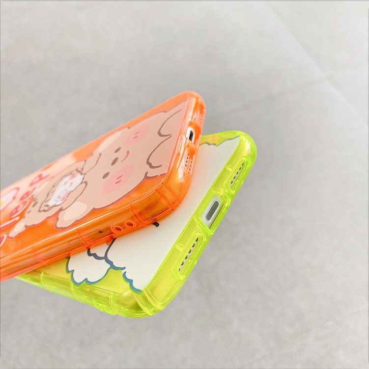 Ốp lưng iphone Cún neon dẻo mềm 5/5s/6/6plus/6s/6splus/7/7plus/8/8plus/x/xr/xs/11/12/pro/max/plus/promax | BigBuy360 - bigbuy360.vn