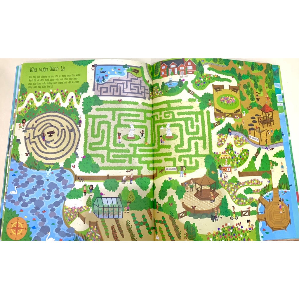 Sách Mê Cung Phát Triển Tư Duy - Khám Phá Thế Giới - Sách Khổ Lớn