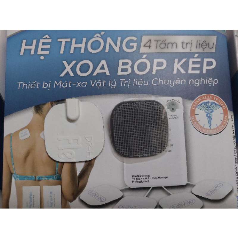 Cặp miếng dán nhỏ kèm đế dán máy massage Dr Ho’s