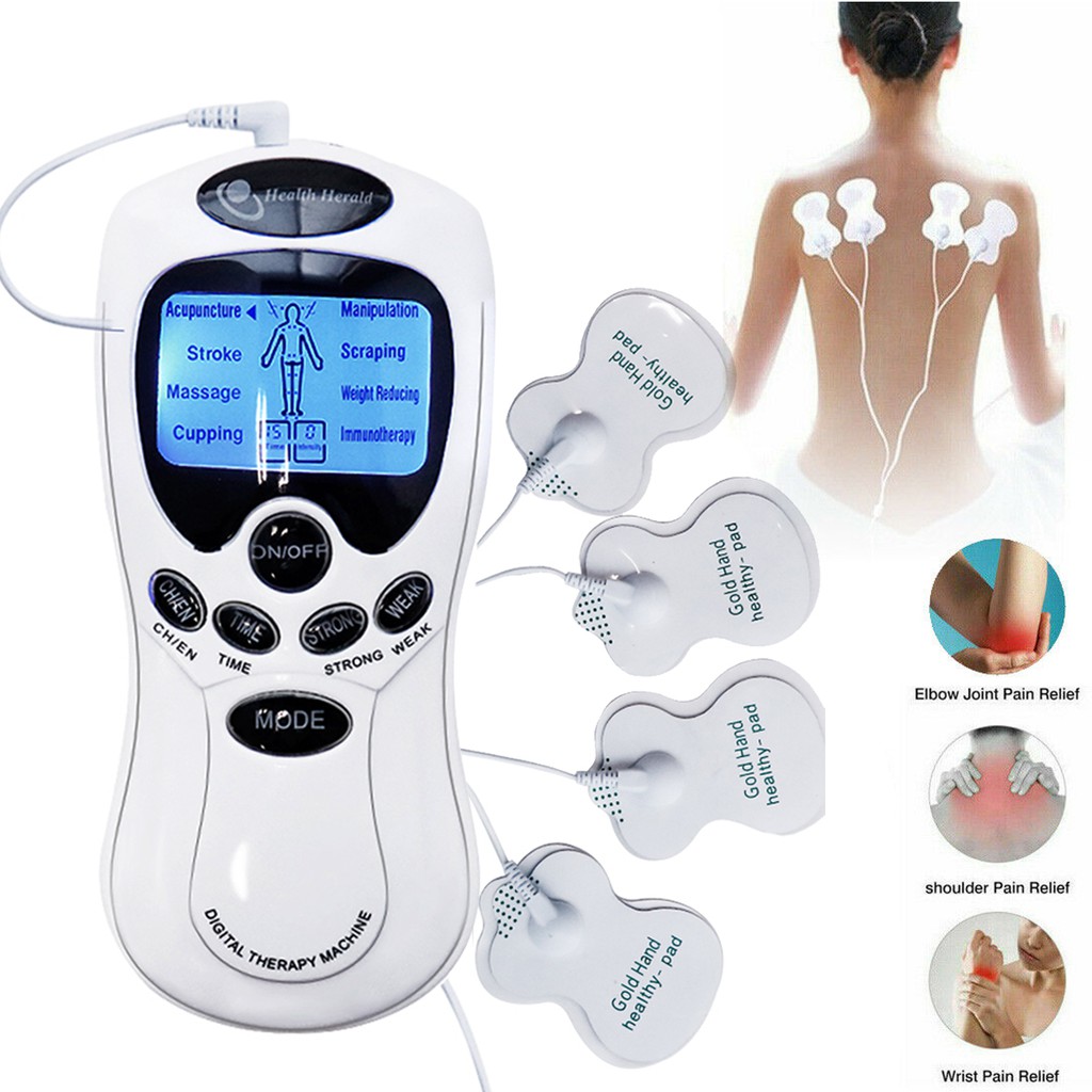 Máy Mát Xa Trị Liệu Bằng Điện Máy Giảm Béo Châm Cứu Xung Tĩnh Mạch Toàn Thân Giảm Đau - Nó là phiên bản có thể sạc lại