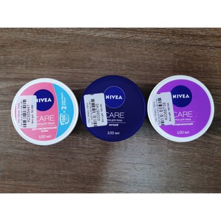 Kem dưỡng ẩm mặt và toàn thân Nivea Care 100ml