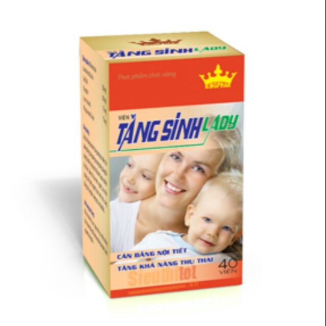 Viên uống tăng sinh Lady - tăng khả năng thụ thai
