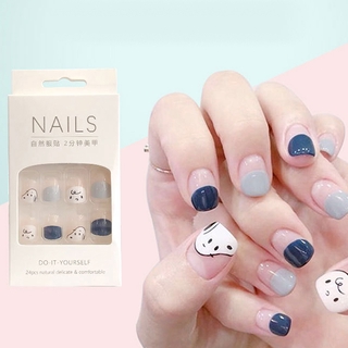 Set 24 Móng Tay Giả Chống Thấm Nước