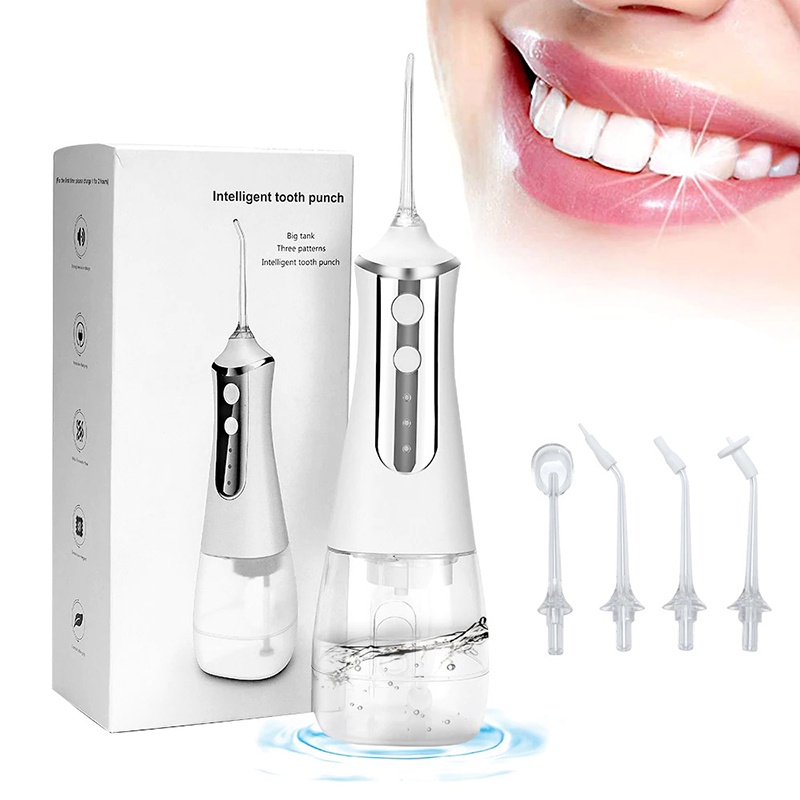 Máy tăm nước cầm tay Alpha Dental cao cấp vệ sinh răng miệng ATETA AT20