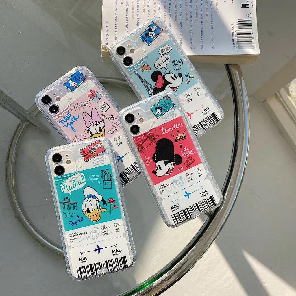 Ốp Lưng Hình Hoạt Hình Disney Cho Iphone 7 / 8 + Ix Xr Xsmax 11 Pro Promax 12 12mini Pro Promax | BigBuy360 - bigbuy360.vn