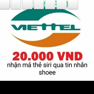 Mã Thẻ cào Viettel 20k ( nhận mả thẻ + seri )