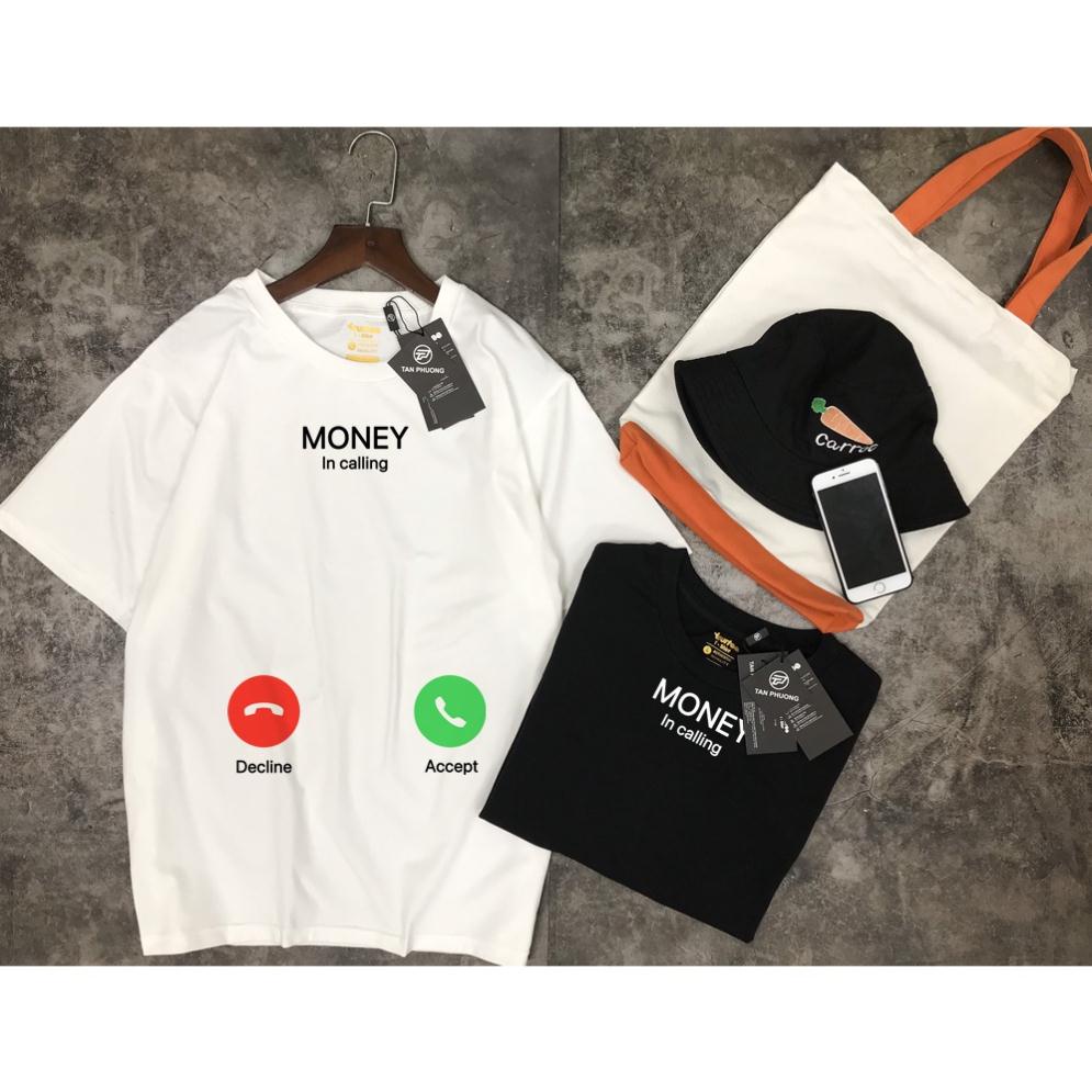 [VIDEO]-Áo thun in calling nhiều mẫu (Money, Sếp, Honey), vải cotton dày-mịn-mát, in nhật bản cao cấ