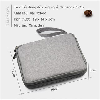 Túi đựng đồ công nghệ 2 lớp