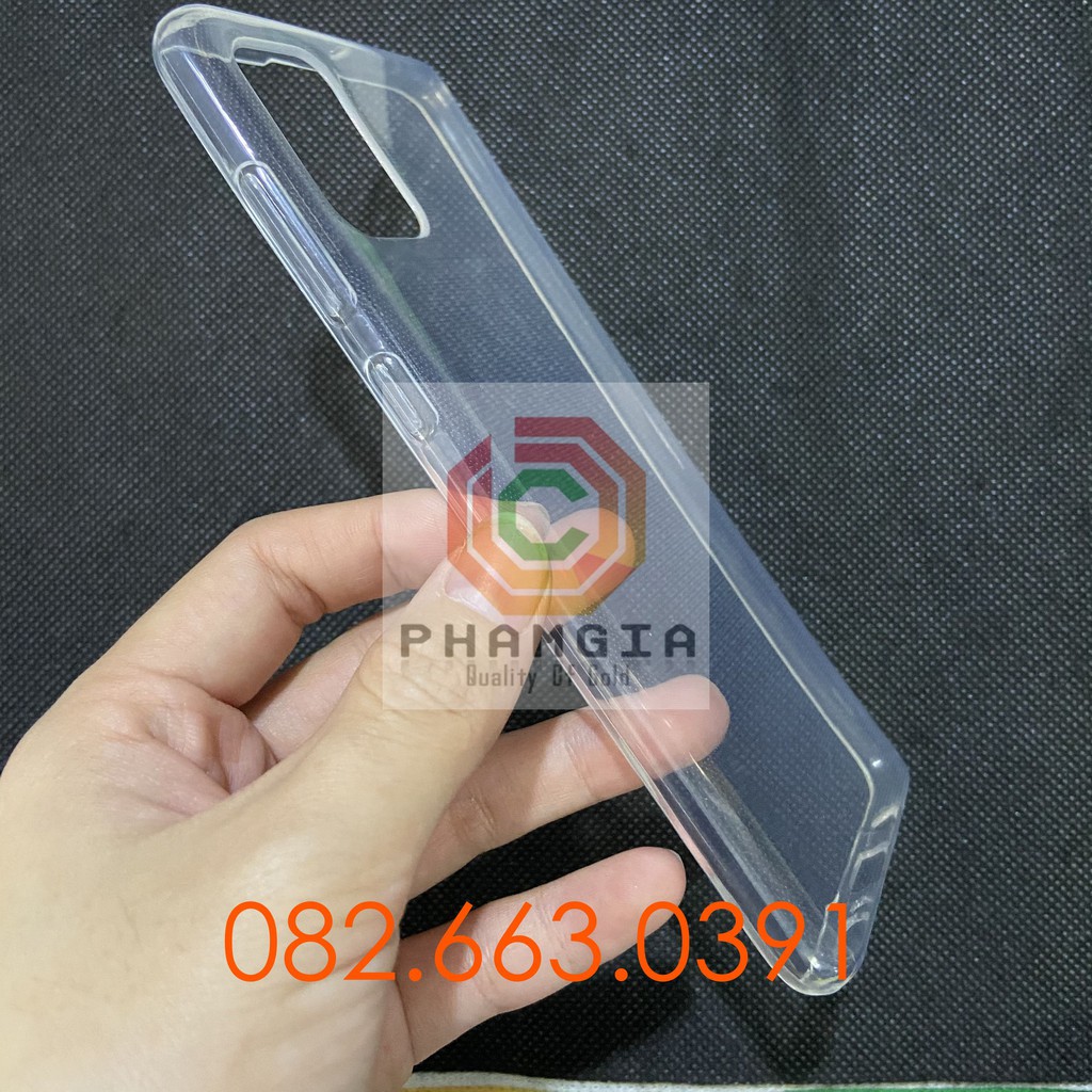 Ốp lưng Samsung A71 dẻo trong siêu bền