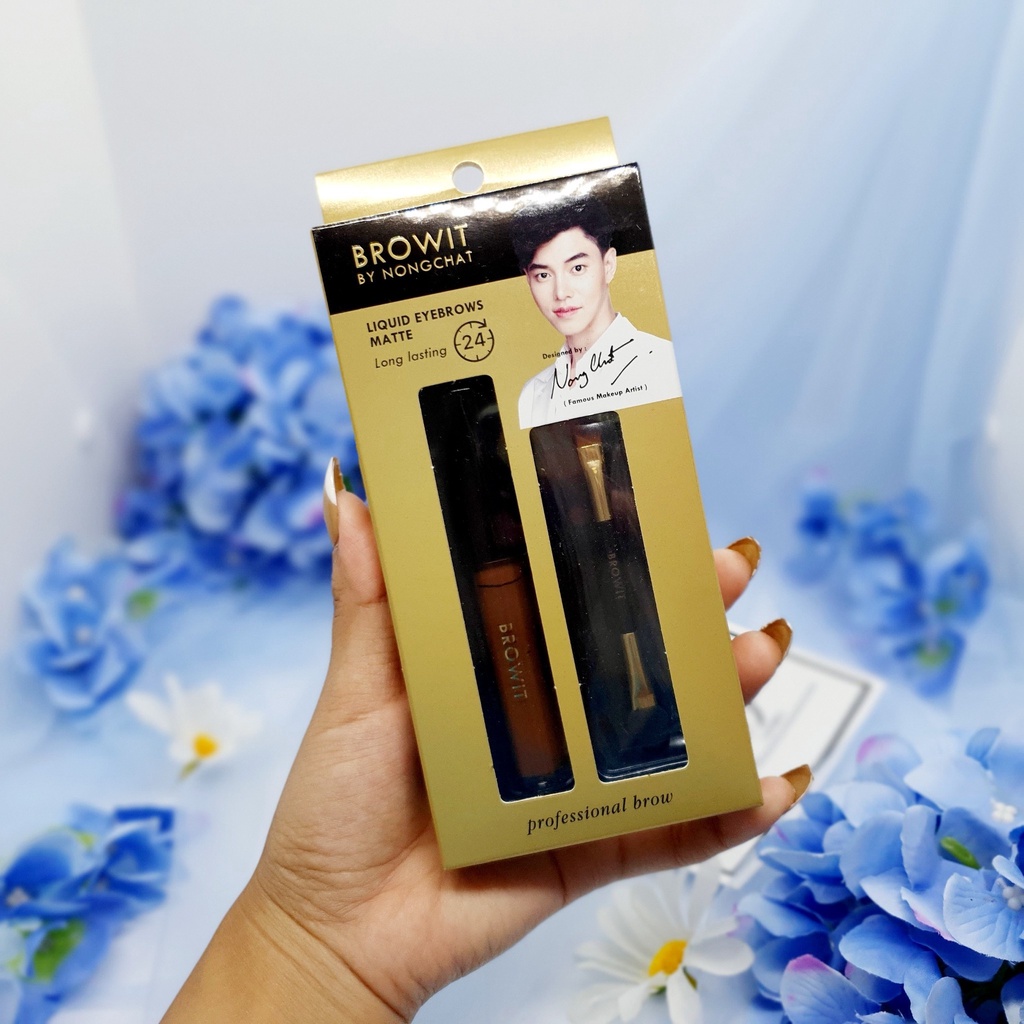 Gel Kẻ mày NongChat Browit Liquid Eyebrows Matte