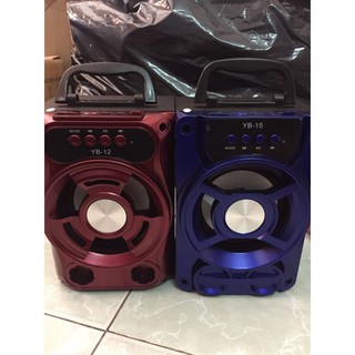 [RẺ VÔ ĐỊCH] Loa Bluetooth Xách Tay YB-12, YB-15