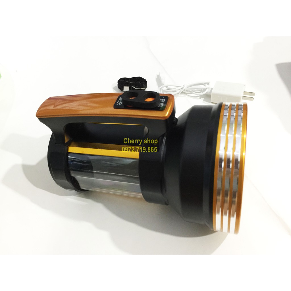 ĐÈN PIN TÍCH HỢP NĂNG LƯỢNG MẶT TRỜI SIÊU SÁNG LED SẠC ĐIỆN CHỐNG NƯỚC ĐA NĂNG MÃ F8