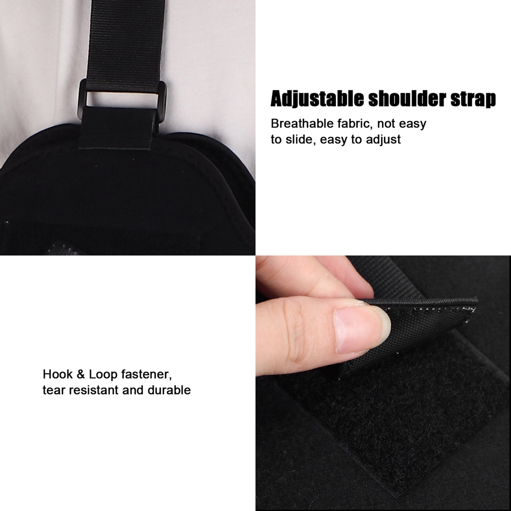 Dây đai đeo cánh tay đệm vai hỗ trợ cải thiện sức khỏe cho người bị gãy và trật khớp