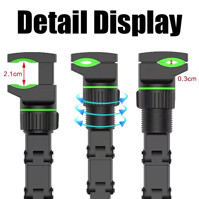 Giá Đỡ Điện Thoại Di Động Đa Năng Gắn Gương Chiếu Hậu Xe Hơi Xoay 360 Độ