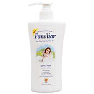 Sữa tắm trắng da Familiar Tinh chất sữa dê chai 500ml