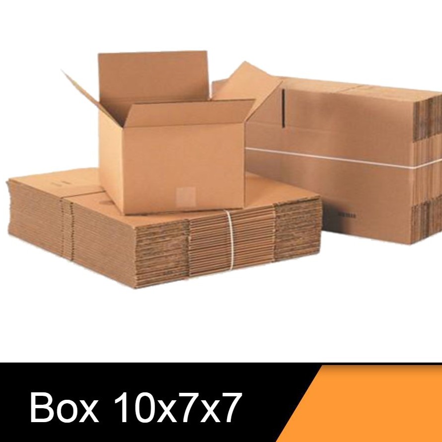 Hộp Carton 10x7x7 Vàng Siêu Cứng ♥️ FREESHIP ♥️ Combo 50 thùng nhỏ